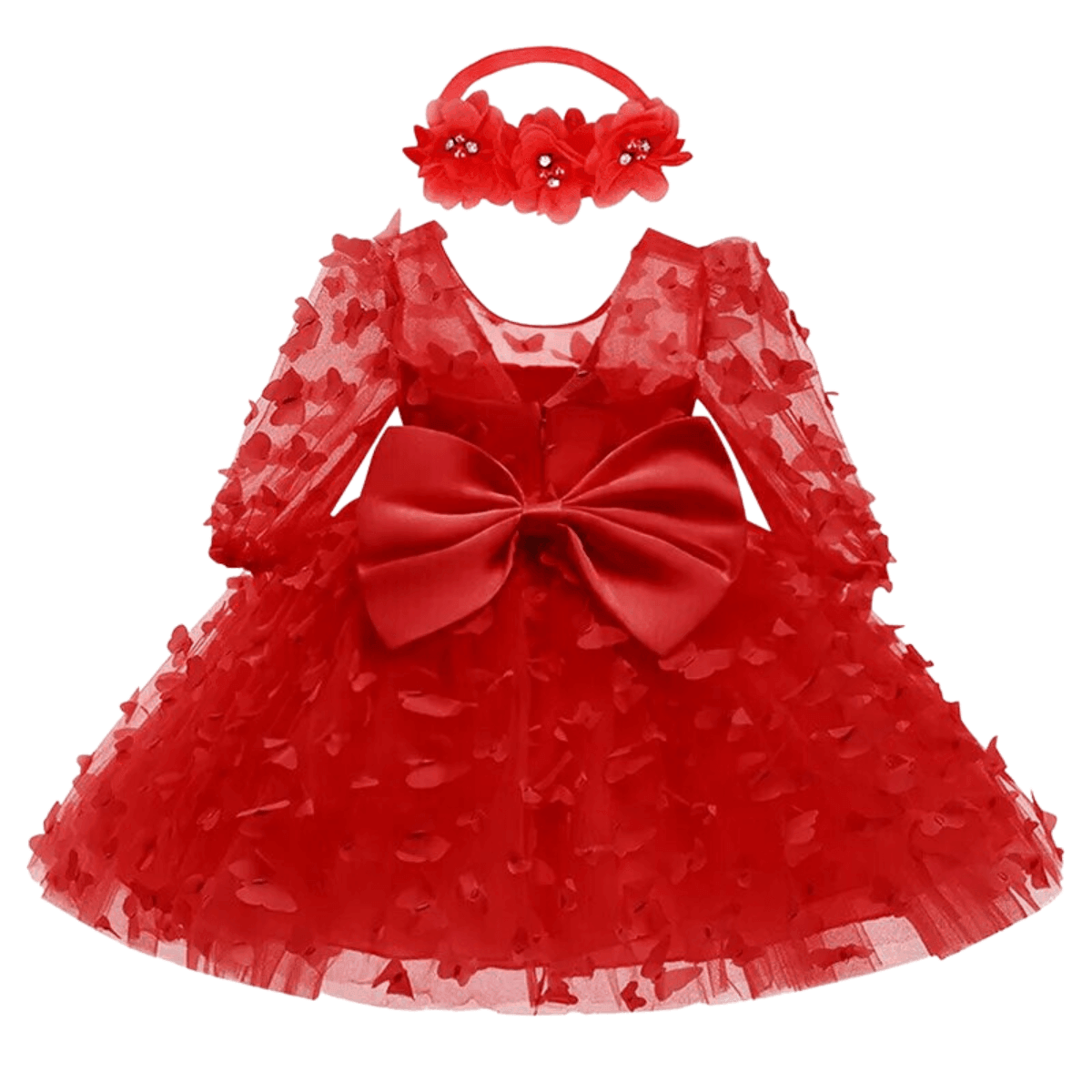 Baby Girl Special Occasion Dress -, Dress , Drestiny , 12M, 18M, 24M, 2T, 3M, 3T, 6M, Australia, Canada, Dresses, FR, Girls, New Zealand, Pink, Red, Sets, United Kingdom, United States , Drestiny , www.shopdrestiny.com