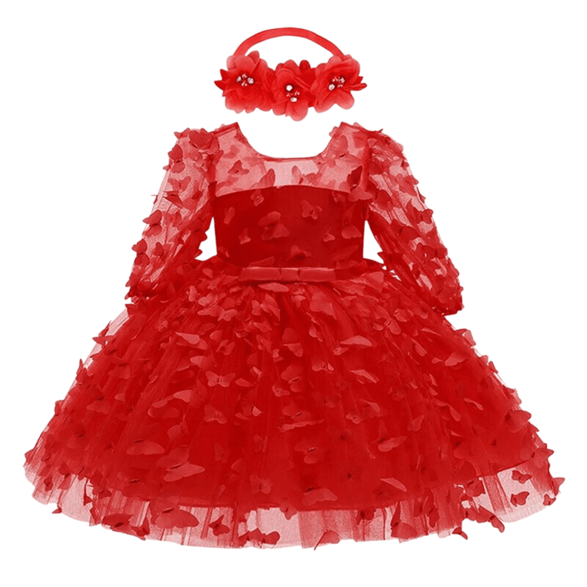 Baby Girl Special Occasion Dress -, Dress , Drestiny , 12M, 18M, 24M, 2T, 3M, 3T, 6M, Australia, Canada, Dresses, FR, Girls, New Zealand, Pink, Red, Sets, United Kingdom, United States , Drestiny , www.shopdrestiny.com