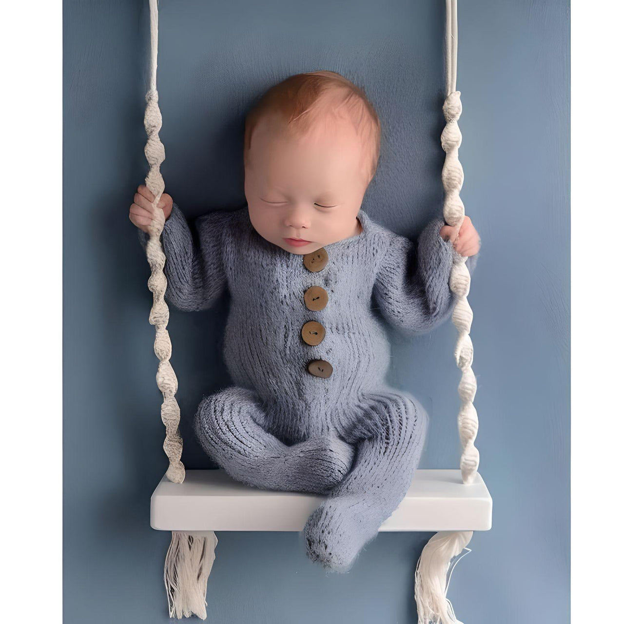 Baby Swing Newborn Photography Props Wooden Chair -, Baby & Toddler Furniture , Drestiny , Australia, Beige, Brown, Green, Ivory, New Zealand, Pink, Props, United Kingdom, United States, White , Drestiny , www.shopdrestiny.com