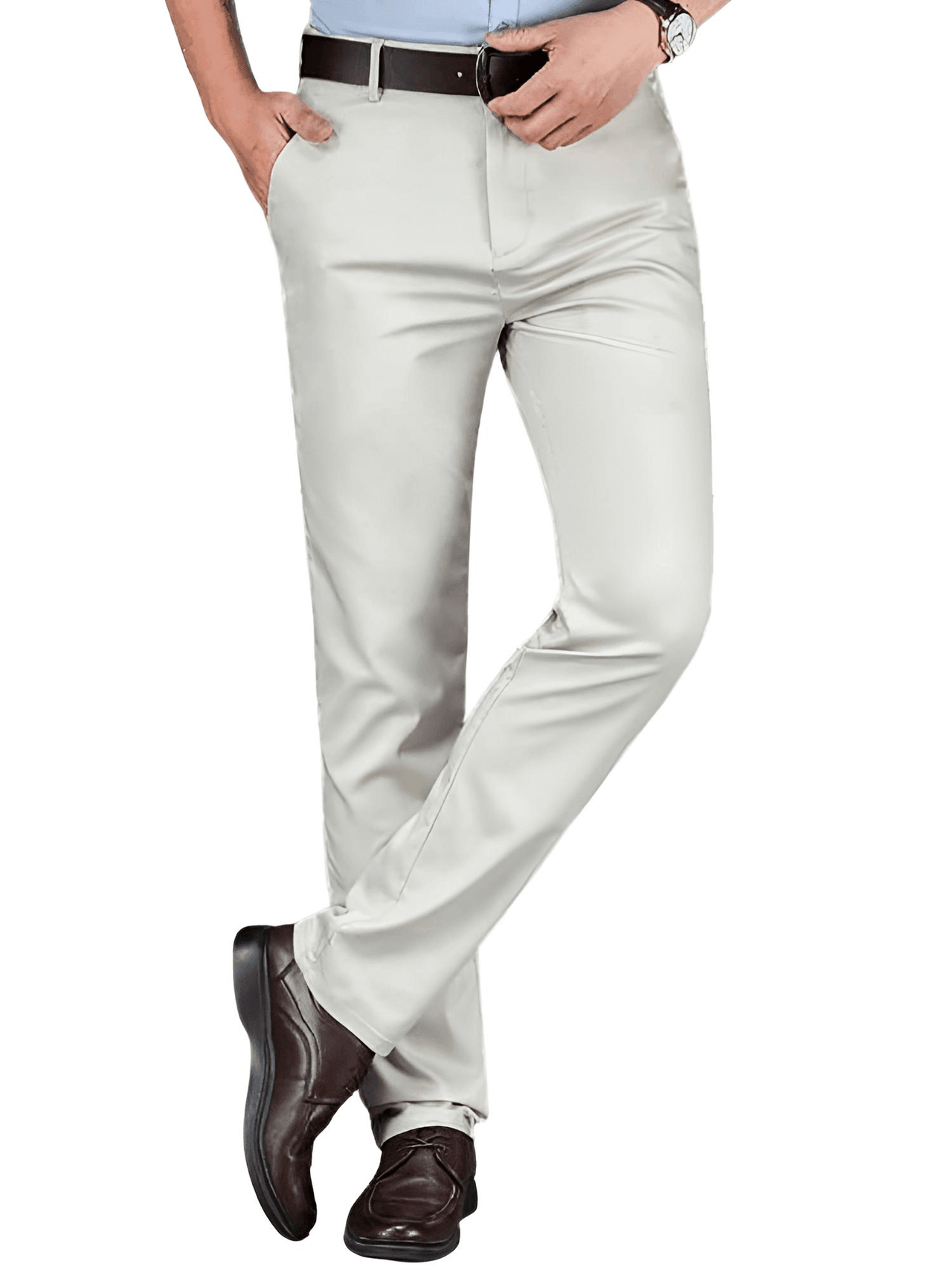 Bamboo Fiber Dress Pants For Men -, Pants , Drestiny , Australia, Beige, Black, Dark Blue, Dress Pants, FR, Khaki, Light Green, Pale Green, United Kingdom, United States , Drestiny , www.shopdrestiny.com