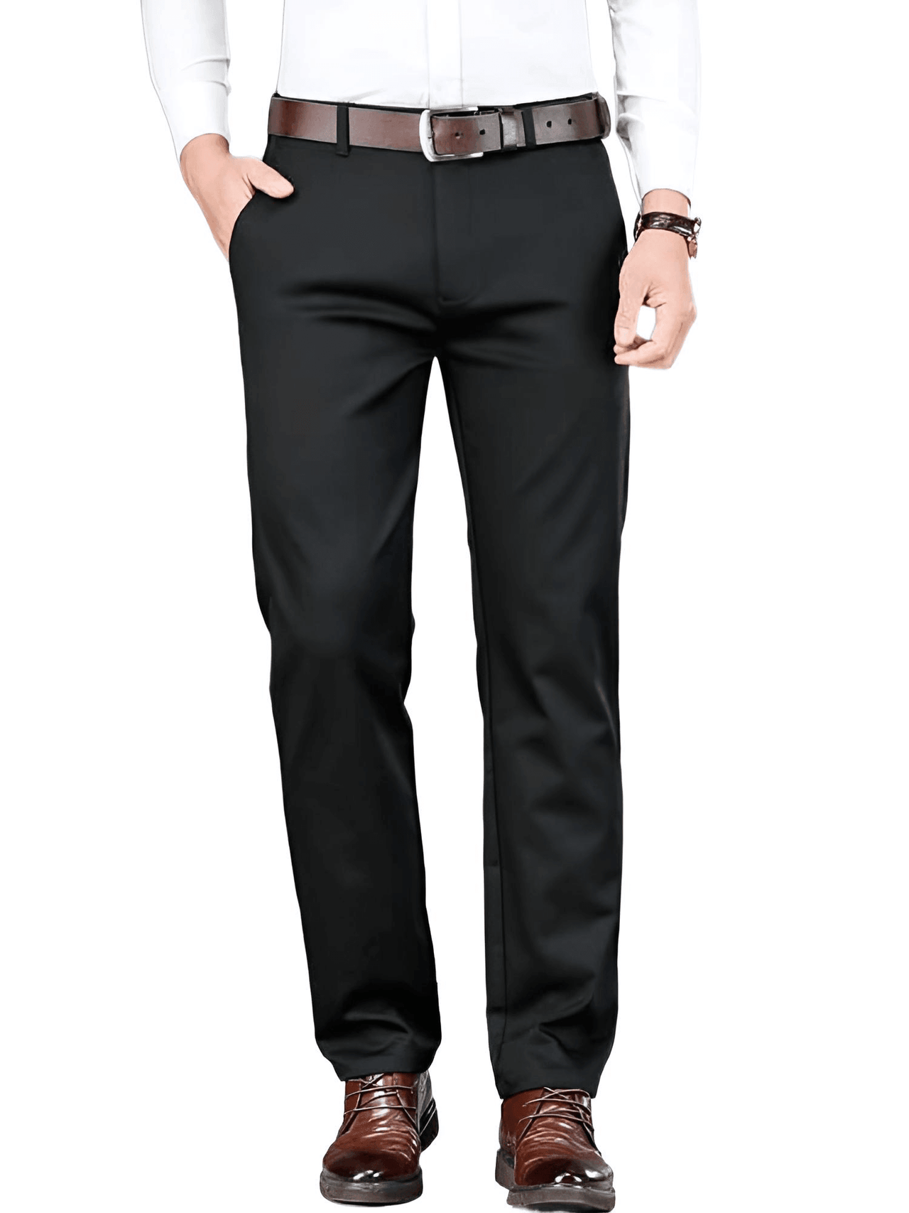 Bamboo Fiber Dress Pants For Men -, Pants , Drestiny , Australia, Beige, Black, Dark Blue, Dress Pants, FR, Khaki, Light Green, Pale Green, United Kingdom, United States , Drestiny , www.shopdrestiny.com