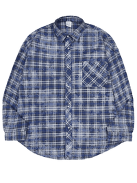 Thumbnail for Blue Plaid Long Sleeve Oversized Shirt - Now In Red Too! -, Shirts , Drestiny , Australia, Blue, Casual Shirts, FR, L, Long Sleeves, M, New Zealand, United Kingdom, United States, XL , Drestiny , www.shopdrestiny.com