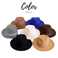 Thumbnail for Bow Tie Jazz Hat For Men -, Hats , Drestiny , Australia, Black, Blue, Brown, Camel, Canada, Coffee, Grey, Hats, Light Brown, New Zealand, United Kingdom, United States, White , Drestiny , www.shopdrestiny.com