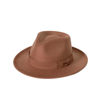 Thumbnail for Bow Tie Jazz Hat For Men -, Hats , Drestiny , Australia, Black, Blue, Brown, Camel, Canada, Coffee, Grey, Hats, Light Brown, New Zealand, United Kingdom, United States, White , Drestiny , www.shopdrestiny.com