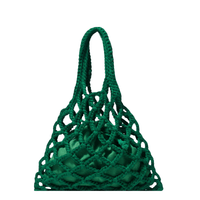 Thumbnail for Braided Crochet Net Bag -, Handbags , Drestiny , Australia, Bags, Beige, Black, Brown, Dark Brown, Green, Handbags, New Zealand, United Kingdom, United States , Drestiny , www.shopdrestiny.com