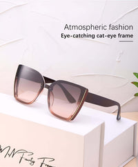 Thumbnail for Cat Eye Oversized Sunglasses -, Sunglasses , Drestiny , Australia, Black, Blue, Brown, Canada, Gender_Women, Grey, New Zealand, Pink, Purple, Sunglasses, United Kingdom, United States , Drestiny , www.shopdrestiny.com