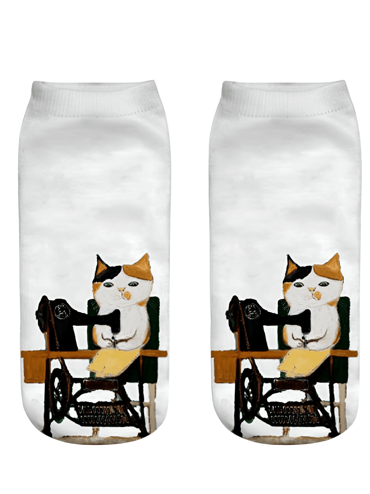 Cat Socks For Women -, Socks , Drestiny , Australia, Black, Blue, Brown, Canada, Gender_Women, Grey, New Zealand, Orange, Socks, United Kingdom, United States, White, Yellow , Drestiny , www.shopdrestiny.com