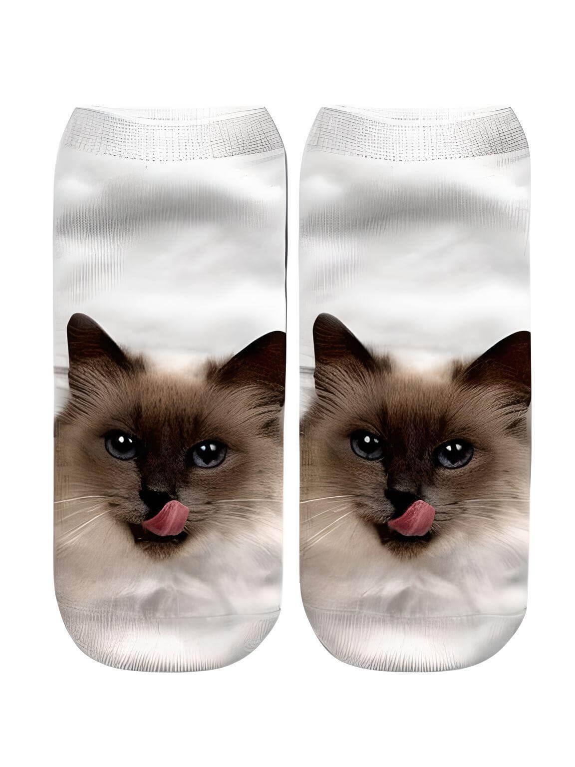 Cat Socks For Women -, Socks , Drestiny , Australia, Black, Blue, Brown, Canada, Gender_Women, Grey, New Zealand, Orange, Socks, United Kingdom, United States, White, Yellow , Drestiny , www.shopdrestiny.com