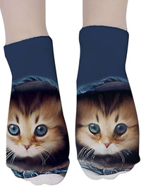 Thumbnail for Cat Socks For Women -, Socks , Drestiny , Australia, Black, Blue, Brown, Canada, Gender_Women, Grey, New Zealand, Orange, Socks, United Kingdom, United States, White, Yellow , Drestiny , www.shopdrestiny.com