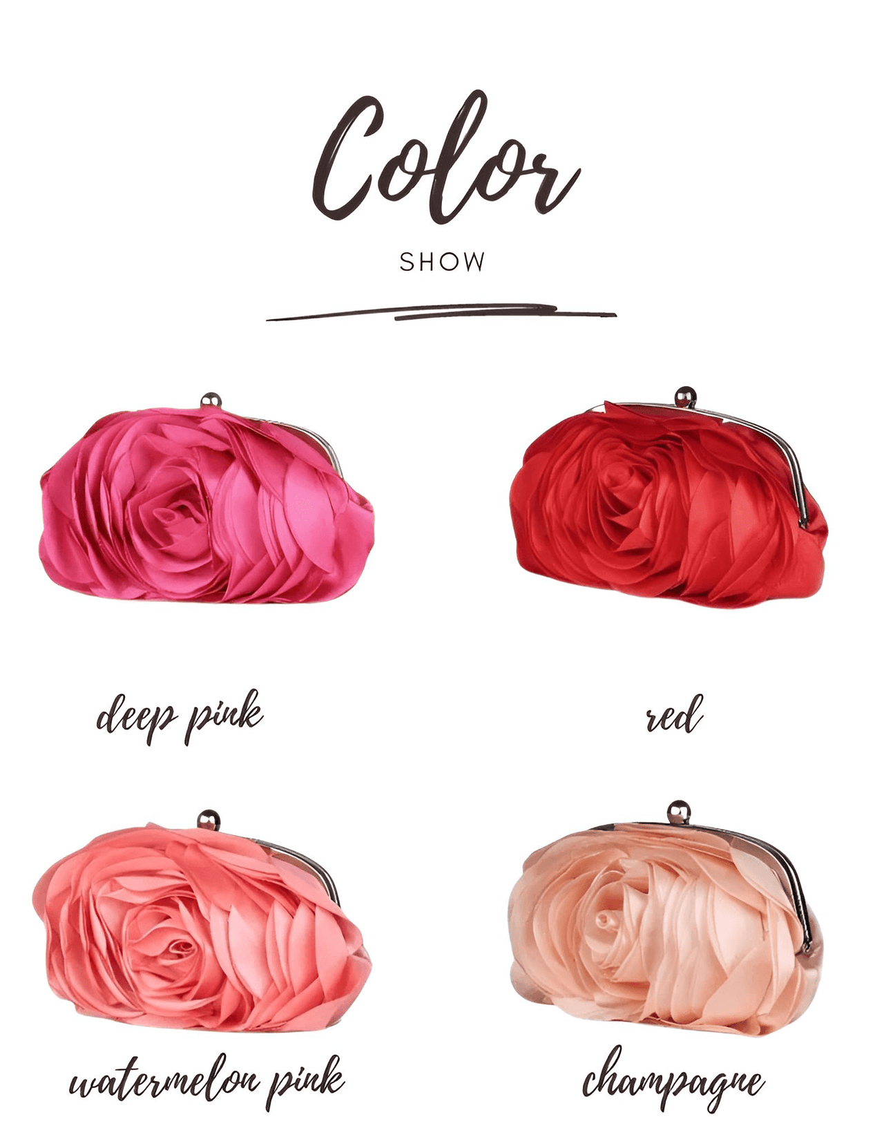 Satin Lined Floral Small Purse For Women -, Purses , Drestiny , Apricot, Australia, Beige, Black, Canada, Champagne, Clutches, Deep Pink, Handbags, New Zealand, Purple, Purses, Red, Silver, Teal, United Kingdom, United States, Watermelon Red , Drestiny , www.shopdrestiny.com