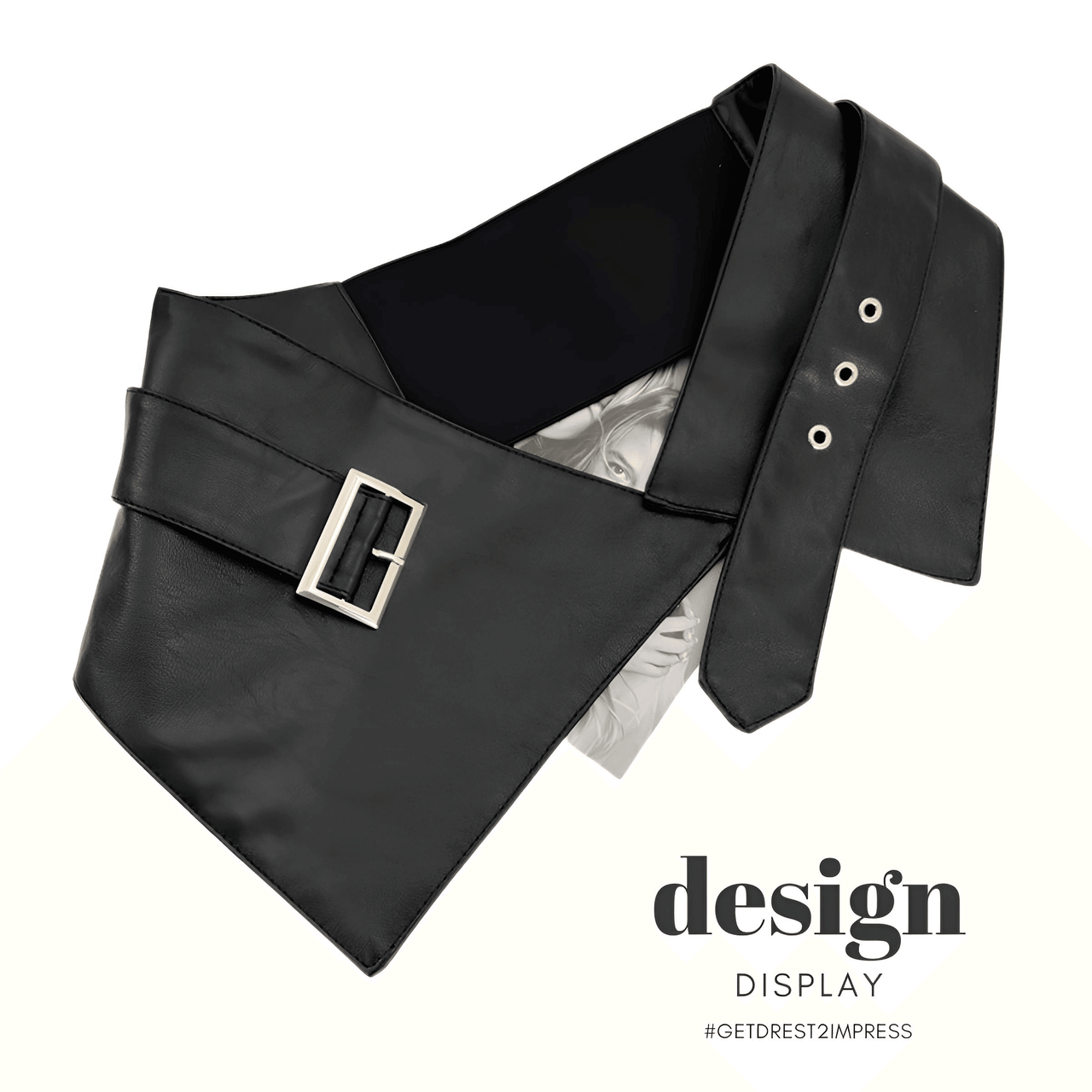 Elastic Black Leather Wide Corset Belt Women's -, Belts , Drestiny , Australia, Belts, Black, Canada, New Zealand, United Kingdom, United States , Drestiny , www.shopdrestiny.com