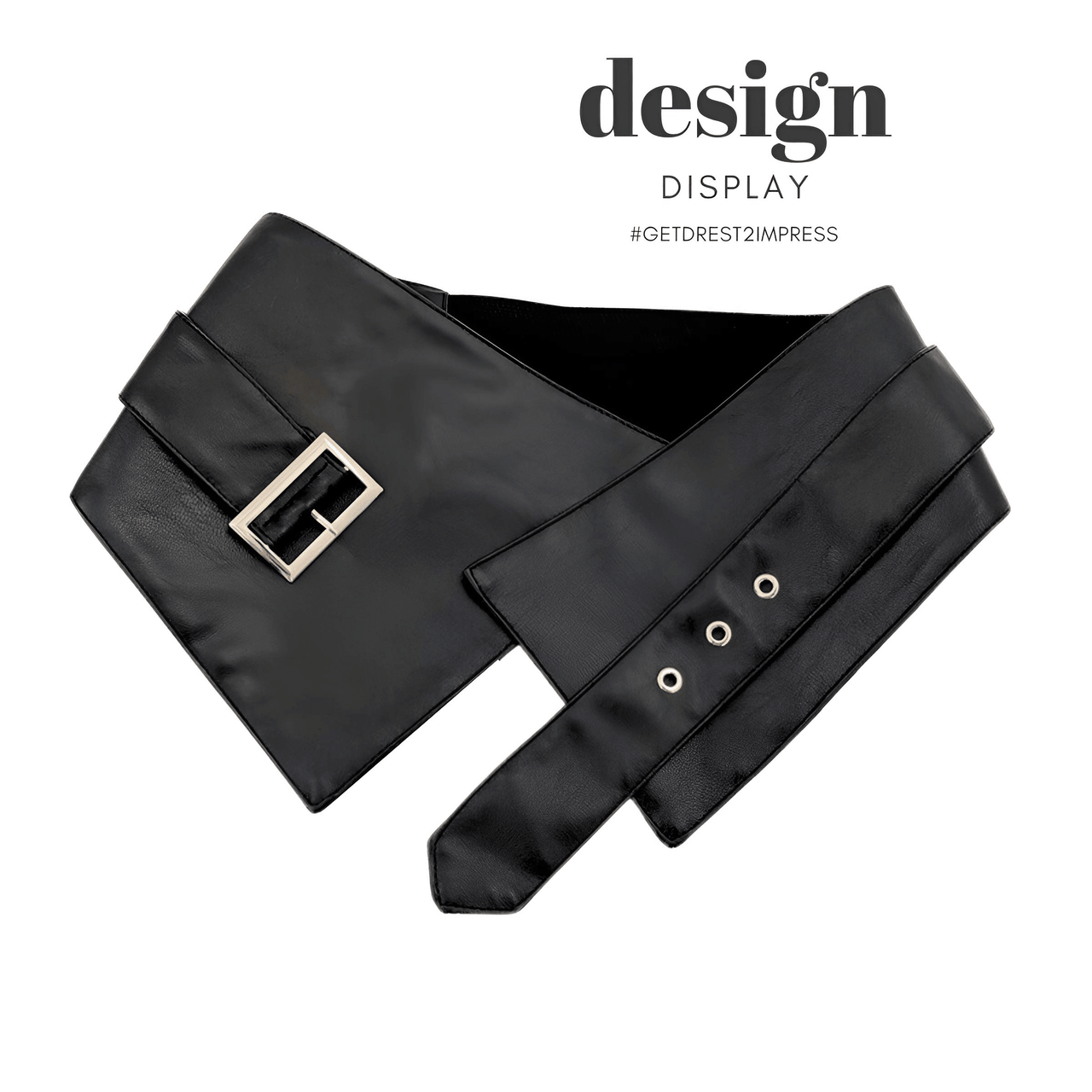 Elastic Black Leather Wide Corset Belt Women's -, Belts , Drestiny , Australia, Belts, Black, Canada, New Zealand, United Kingdom, United States , Drestiny , www.shopdrestiny.com