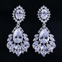 Thumbnail for AAA+ CZ Elegant Chandelier Drop Earrings -, Earrings , Drestiny , Australia, Blue, Canada, Earrings, FR, Gender_Women, Green, New Zealand, Red, United Kingdom, United States, White , Drestiny , www.shopdrestiny.com