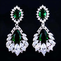 Thumbnail for Elegant Chandelier AAA+ Drop Earrings -, Earrings , Drestiny , Australia, Blue, Canada, Earrings, FR, Gender_Women, Green, New Zealand, Red, United Kingdom, United States, White , Drestiny , www.shopdrestiny.com