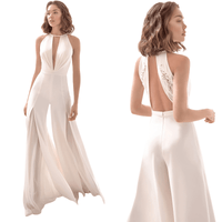 Thumbnail for Elegant White Sleeveless Jumpsuit For Women -, Jumpsuit , Drestiny , 10, 12, 14, 4, 6, 8, Australia, Canada, Jumpsuits, New Zealand, Sleeveless, United Kingdom, United States, White , Drestiny , www.shopdrestiny.com