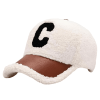 Thumbnail for Faux Lamb's Wool Teddy Baseball Caps -, Hat , Drestiny , Australia, Beige, Black, Brown, Canada, FR, Gender_Men, Gender_Women, Hats, Khaki, New Zealand, Pink, United Kingdom, United States , Drestiny , www.shopdrestiny.com