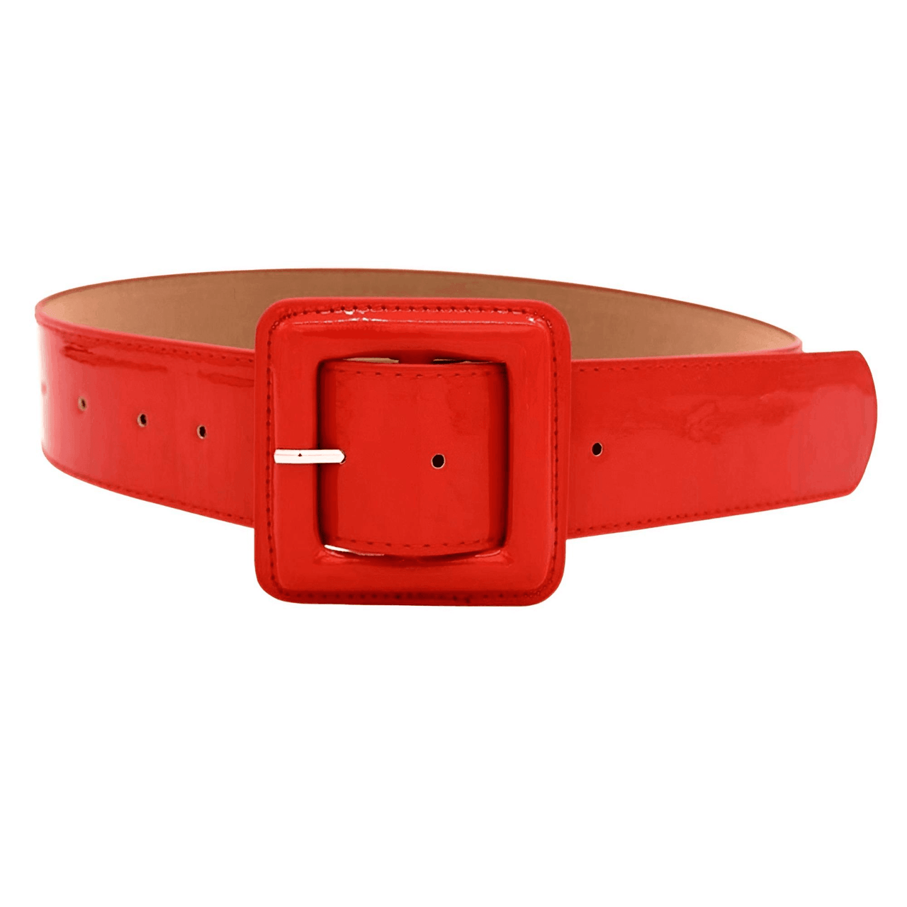 Faux Leather Big Buckle Belt Women's -, Belts , Drestiny , Australia, Belts, Black, Canada, Gender_Women, New Zealand, Red, United Kingdom, United States , Drestiny , www.shopdrestiny.com