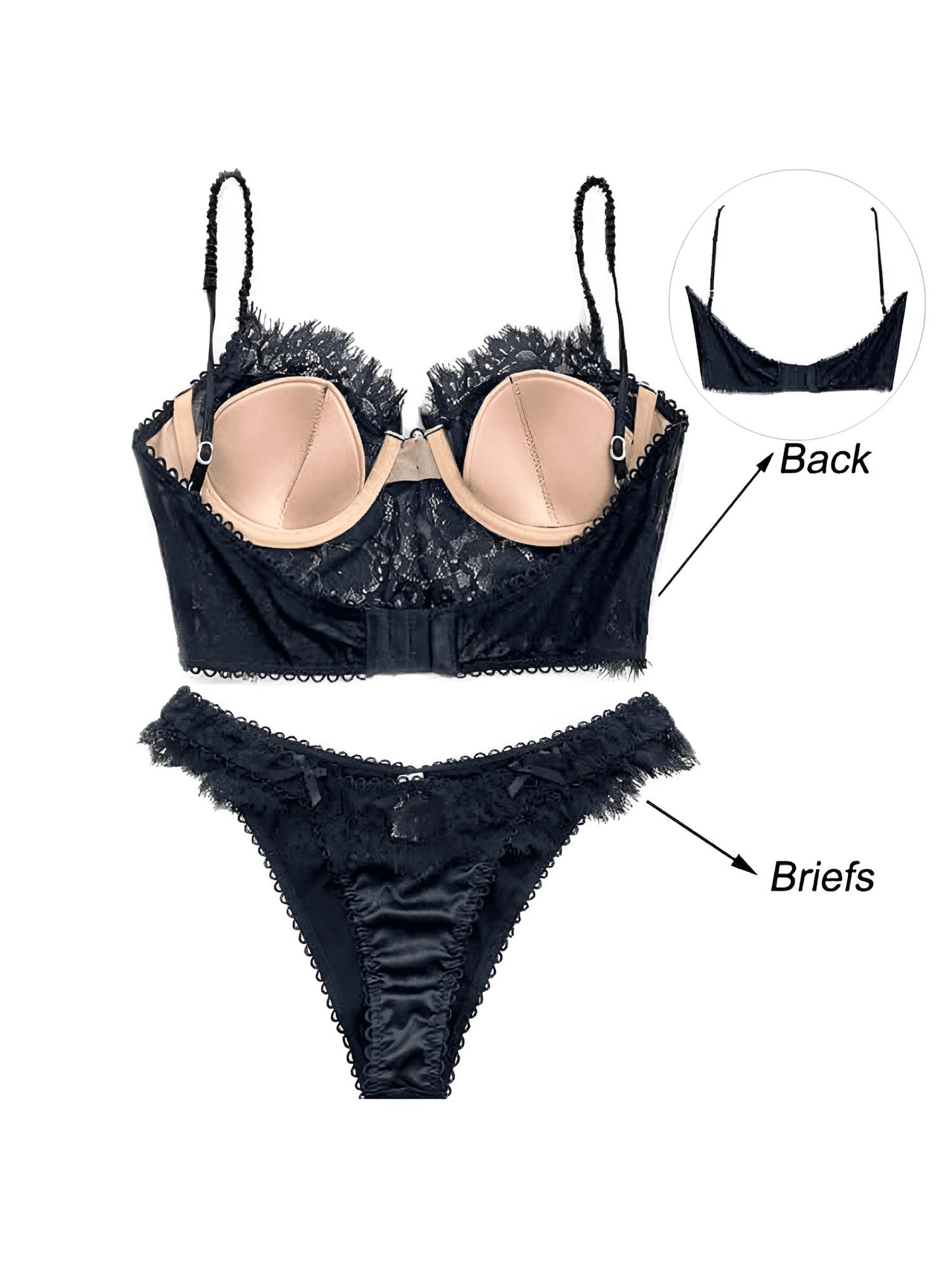 French Lace Bra & Underwear Set -, Bra Sets , Drestiny , Australia, Black, Bra & Underwear Sets, Bras, Canada, L, M, New Zealand, S, Sets, United Kingdom, United States, White, XL , Drestiny , www.shopdrestiny.com