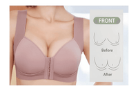 Thumbnail for Front Fastening Bra - Wire Free! -, Bras , Drestiny , Black, Bras, Gender_Women, Grey, Pink, Purple, United Kingdom, United States, White , Drestiny , www.shopdrestiny.com