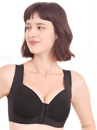 Thumbnail for Front Fastening Bra - Wire Free! -, Bras , Drestiny , Black, Bras, Gender_Women, Grey, Pink, Purple, United Kingdom, United States, White , Drestiny , www.shopdrestiny.com