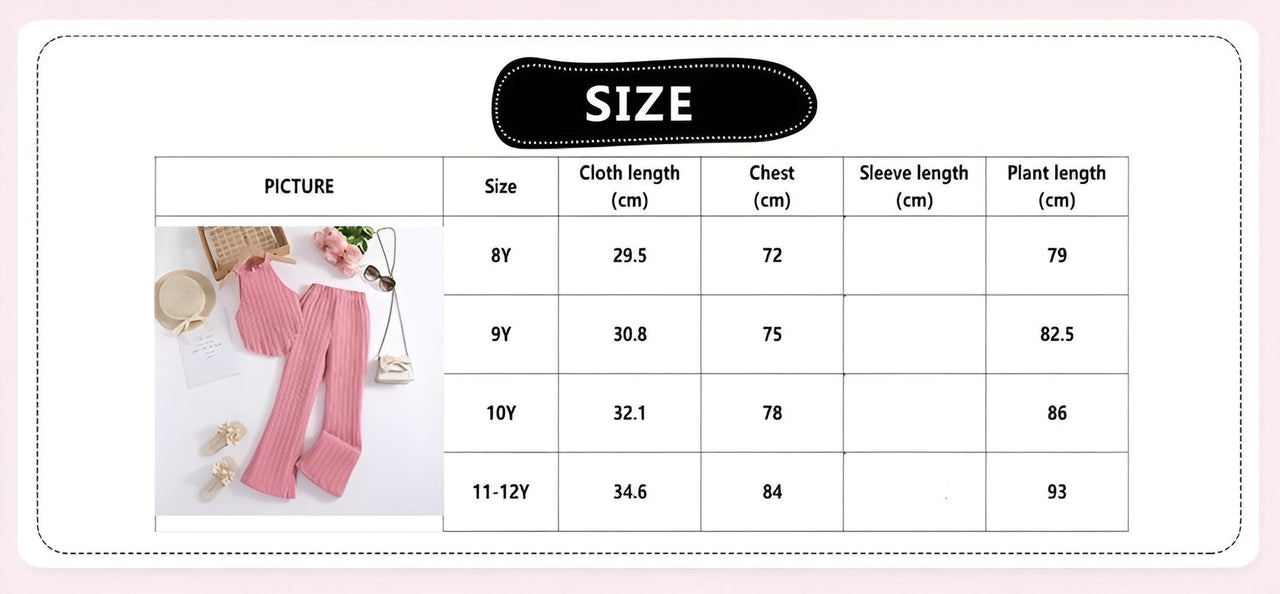 Girls Pink Sleeveless Top Pants Stylish Two-Piece Set -, Outfit Sets , Drestiny , 10, 11, 12, 8, 9, Australia, Canada, Casual Pants, Casual Shirts, New Zealand, Pant Sets, Pink, Sets, Sleeveless, United Kingdom, United States , Drestiny , www.shopdrestiny.com