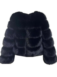 Thumbnail for High Quality Faux Fox Fur Coats For Women - High Winter Fashion! -, Coats , Drestiny , 4XL, Australia, Black, Coats, Dark Camel, Dark Green, Dark Grey, Deep Pink, Khaki, L, Light Blue, M, New Zealand, Olive Green, Pink, Purple, Red, Silver, United Kingdom, United States, White, XL, XXL, XXXL , Drestiny , www.shopdrestiny.com