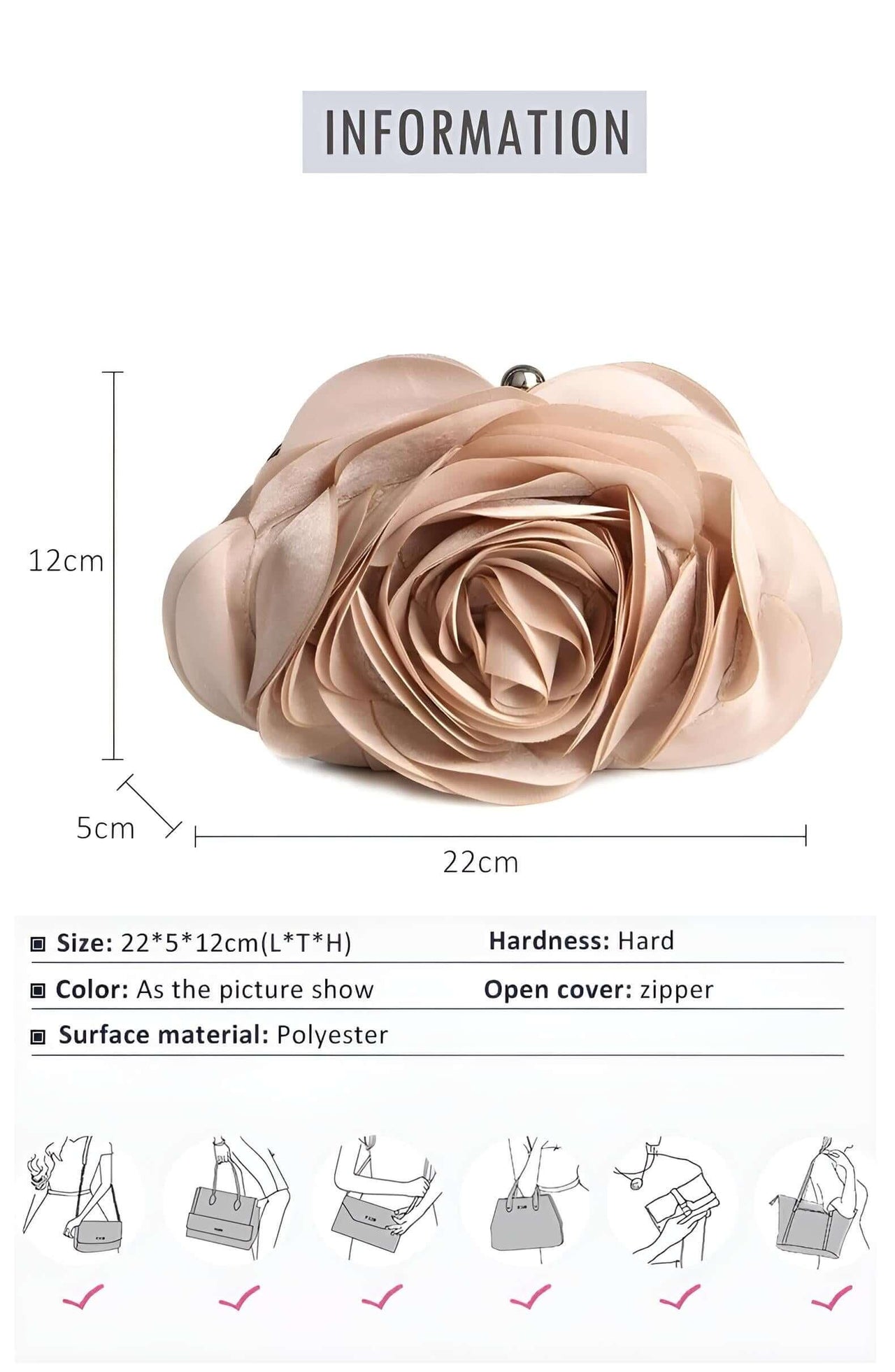 Small Floral Satin Purse Women's -, Purses , Drestiny , Apricot, Australia, Beige, Black, Canada, Champagne, Clutches, Dark Green, Dark Purple, Deep Pink, Green, Handbags, Light Green, New Zealand, Pink, Purple, Purses, Red, Silver, Teal, United Kingdom, United States, Watermelon Red , Drestiny , www.shopdrestiny.com