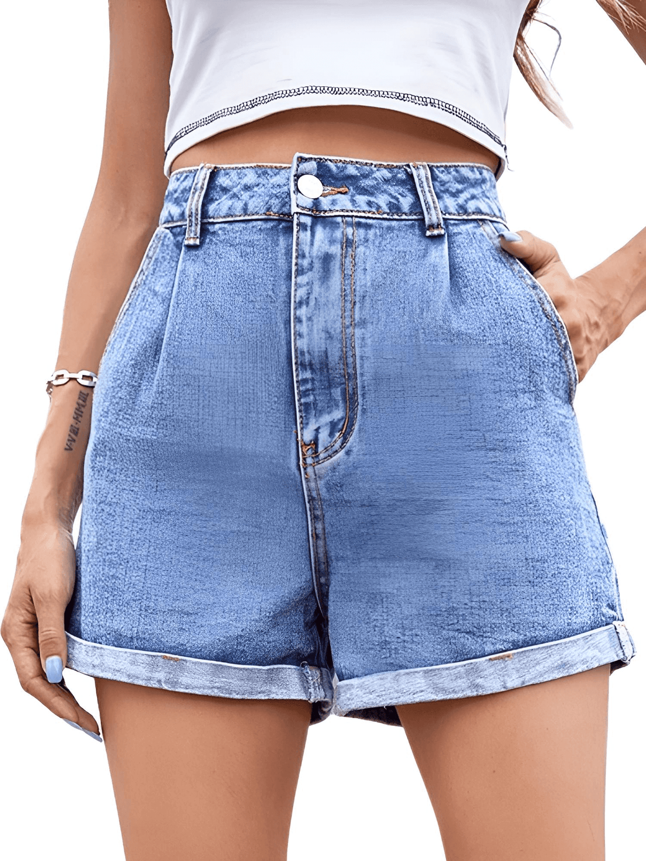 Jean Shorts Women -, Shorts , Drestiny , Australia, Blue, Dark Blue, L, Light Blue, M, New Zealand, S, Shorts, United Kingdom, United States, White, XS , Drestiny , www.shopdrestiny.com