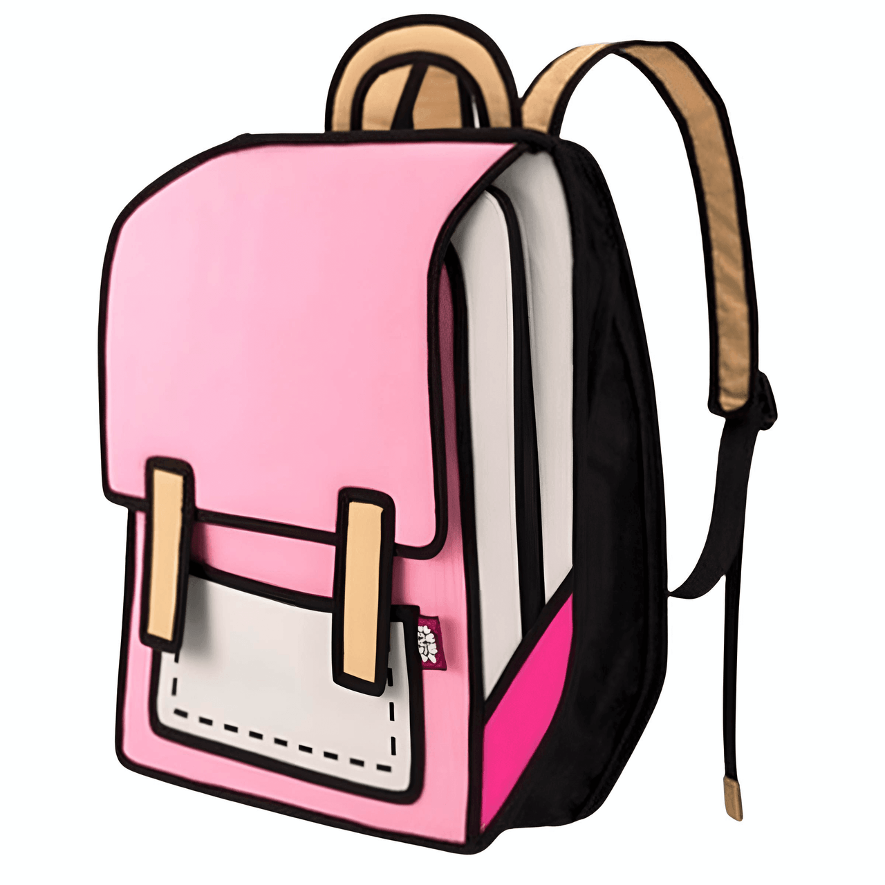 Jump Style Cartoon Backpack -, Backpacks , Drestiny , Australia, Backpacks, Blue, Green, Hot Pink, New Zealand, Orange, Pink, Purple, Red, United Kingdom, United States, White , Drestiny , www.shopdrestiny.com