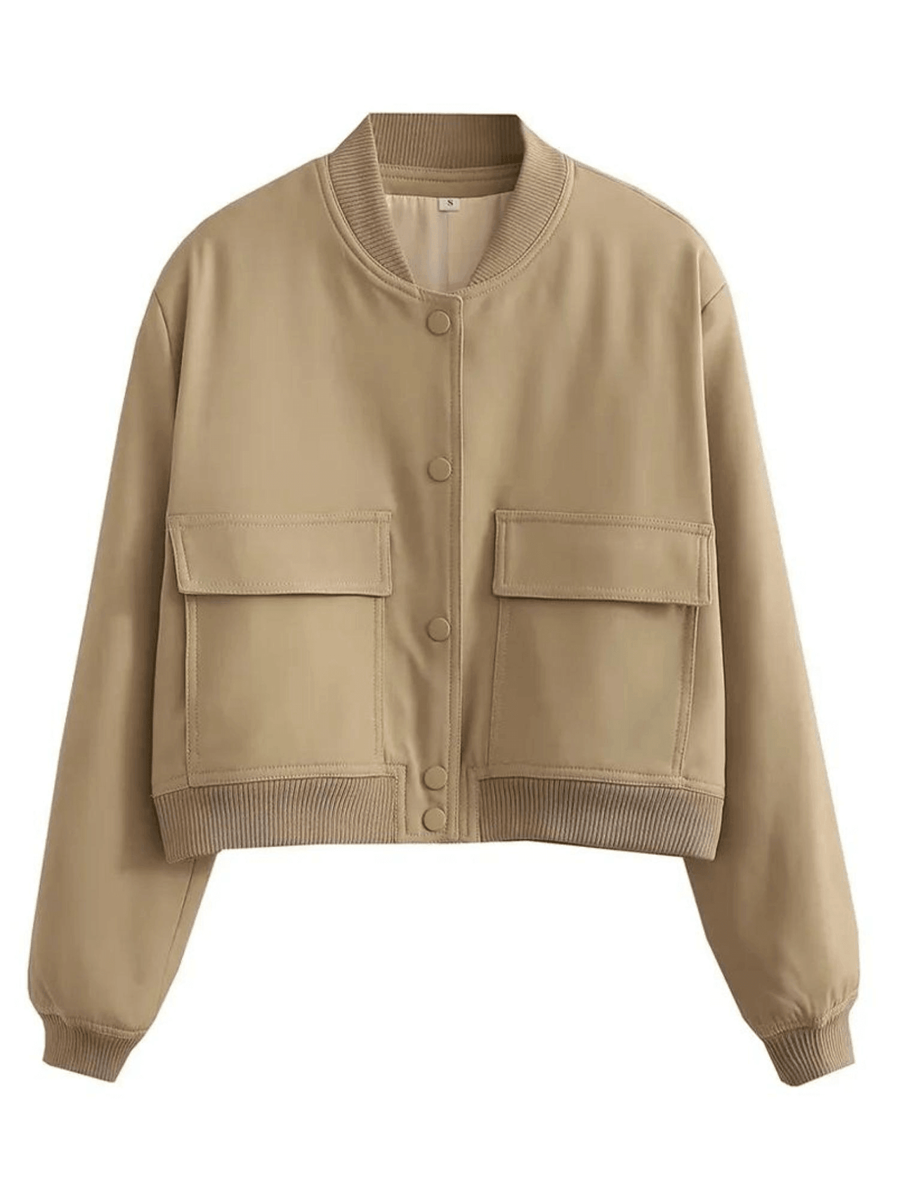 Large Pocket Bomber Jacket Women's - In 9 Colors! -, Bomber Jacket , Drestiny , Australia, Black, Blue, Bomber Jackets, Dark Blue, Dark Olive Green, Green, Grey, Jackets, Khaki, L, M, New Zealand, Off White, Olive Green, Pink, S, United Kingdom, United States , Drestiny , www.shopdrestiny.com