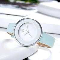 Thumbnail for Leather Strap Buckle Women's Watch 38 MM -, Watches , Drestiny , Australia, Canada, Coral, Gender_Women, Light Blue, New Zealand, United Kingdom, United States, Watches , Drestiny , www.shopdrestiny.com