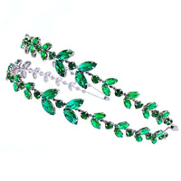 Thumbnail for Luxury Green Crystal Headband -, Headbands , Drestiny , Australia, Canada, Dark Green, Gender_Women, Green, Headbands, New Zealand, United Kingdom, United States , Drestiny , www.shopdrestiny.com