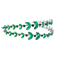 Thumbnail for Luxury Green Crystal Headband -, Headbands , Drestiny , Australia, Canada, Dark Green, Gender_Women, Green, Headbands, New Zealand, United Kingdom, United States , Drestiny , www.shopdrestiny.com