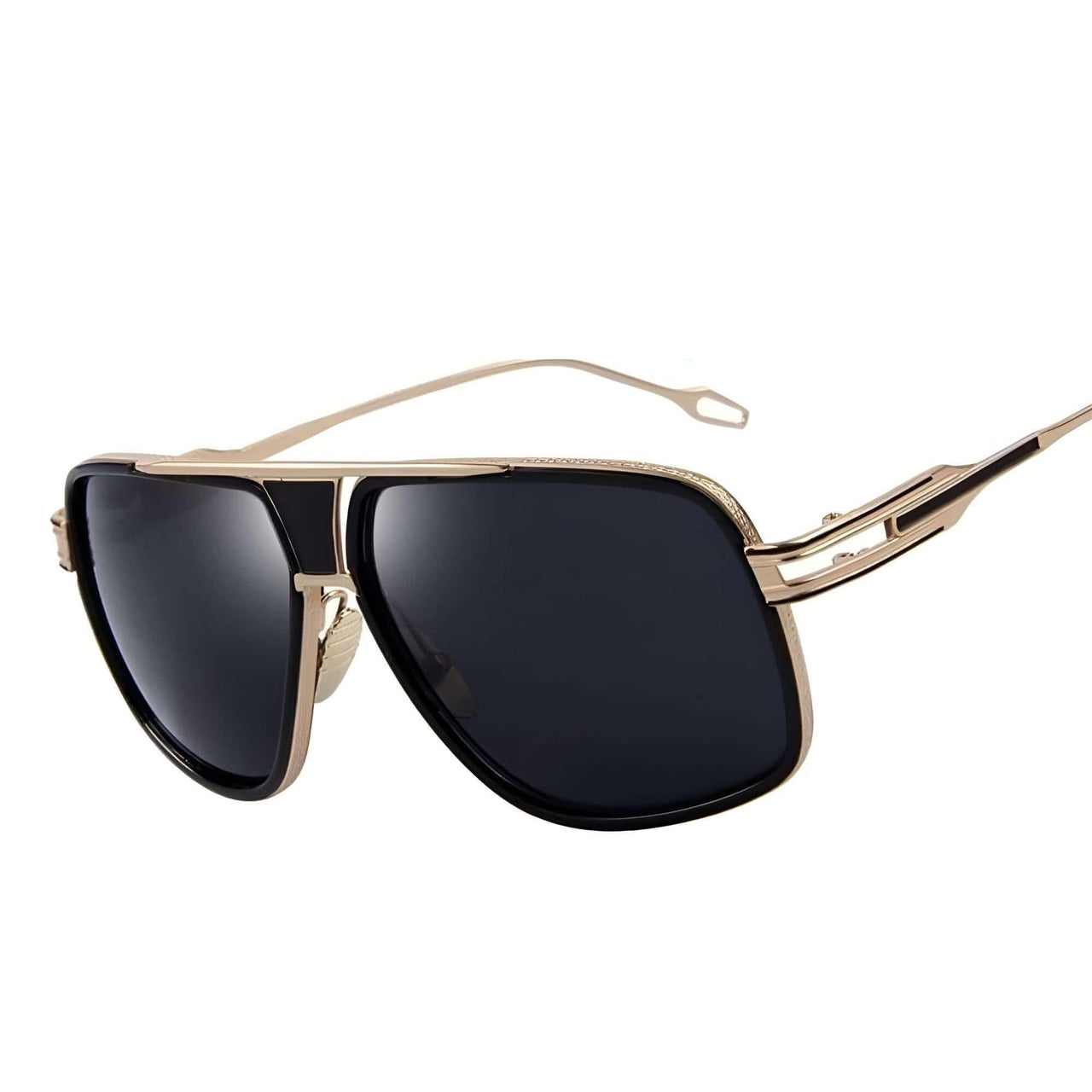 Men's Big Gold Frame Sunglasses -, Sunglasses , Drestiny , Australia, Black, Blue, Brown, Canada, FR, Gender_Men, Gold, Grey, Leopard, New Zealand, Pink, Silver, Sunglasses, United Kingdom, United States , Drestiny , www.shopdrestiny.com