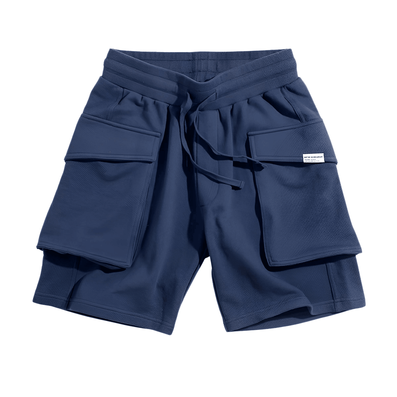 Men's Big Pocket P44 Navy Cargo Jogger Shorts -, Shorts , Drestiny , Australia, Dark Blue, L, M, Navy, New Zealand, S, Shorts, United Kingdom, United States, XL, XXL, XXXL , Drestiny , www.shopdrestiny.com