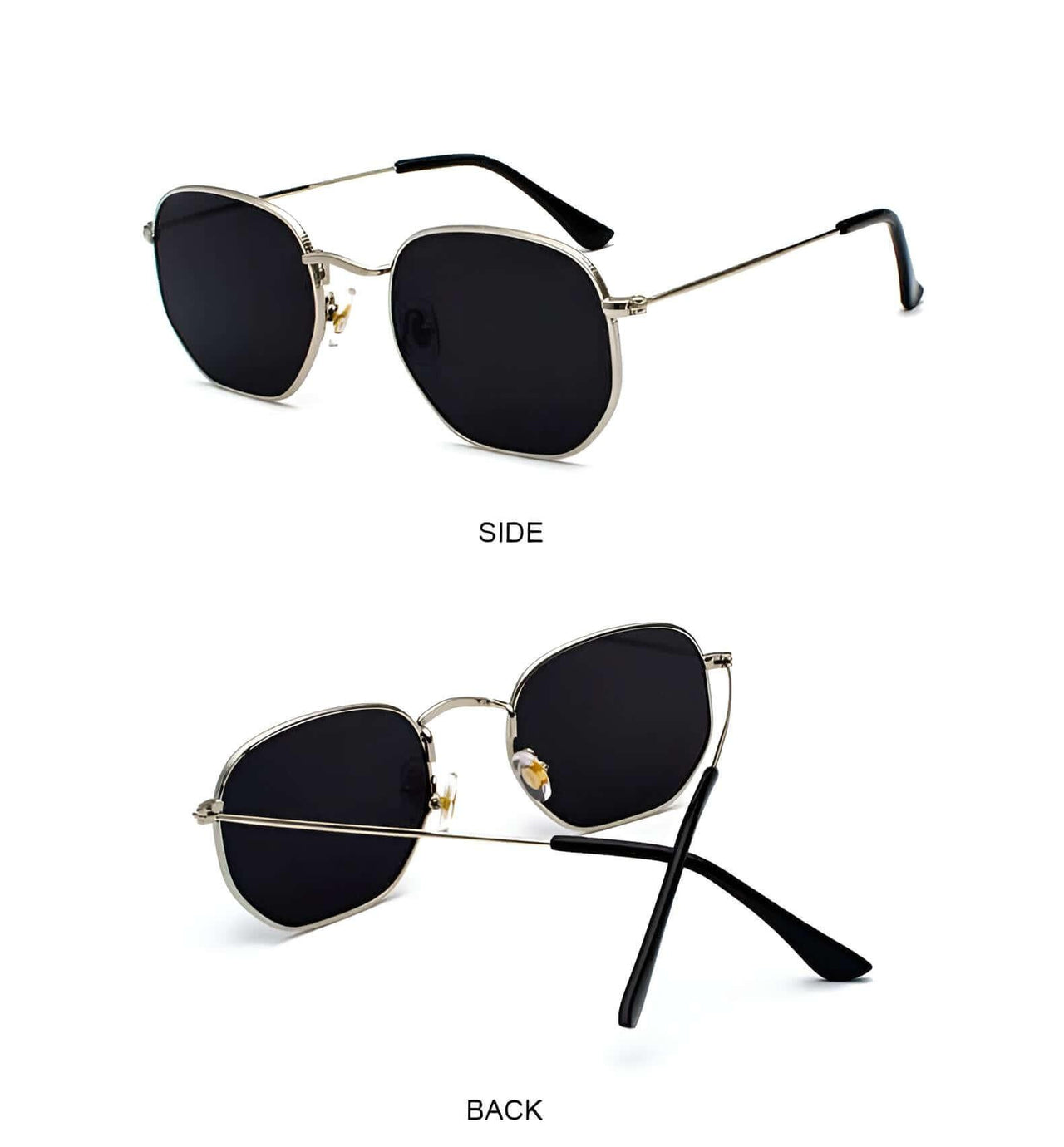 Men's Classic Square Sunglasses -, Sunglasses , Drestiny , Australia, Black, Canada, Gender_Men, Gold, Grey, New Zealand, Silver, Sunglasses, United Kingdom, United States , Drestiny , www.shopdrestiny.com