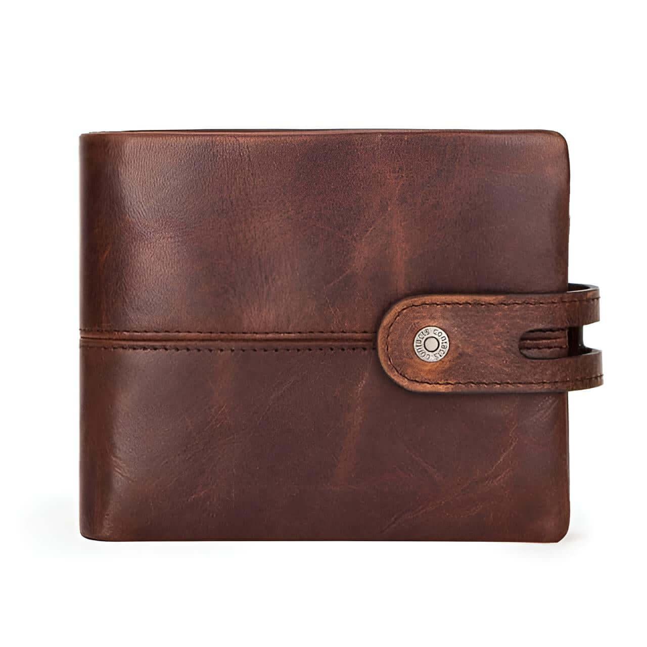 Men's Crazy Horse Genuine Leather Wallet - RFID Protection! -, Wallets , Drestiny , Australia, Black, Brown, Canada, New Zealand, Sienna, United Kingdom, United States, Wallets , Drestiny , www.shopdrestiny.com