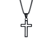 Thumbnail for Men's Cross Pendant Necklace - Stainless Steel! -, Necklaces , Drestiny , Australia, Black, Canada, Gender_Men, Gold, Necklaces, New Zealand, Silver, United Kingdom, United States , Drestiny , www.shopdrestiny.com