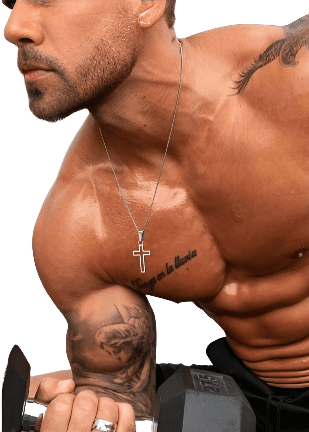 Men's Cross Pendant Necklace - Stainless Steel! -, Necklaces , Drestiny , Australia, Black, Canada, Gender_Men, Gold, Necklaces, New Zealand, Silver, United Kingdom, United States , Drestiny , www.shopdrestiny.com