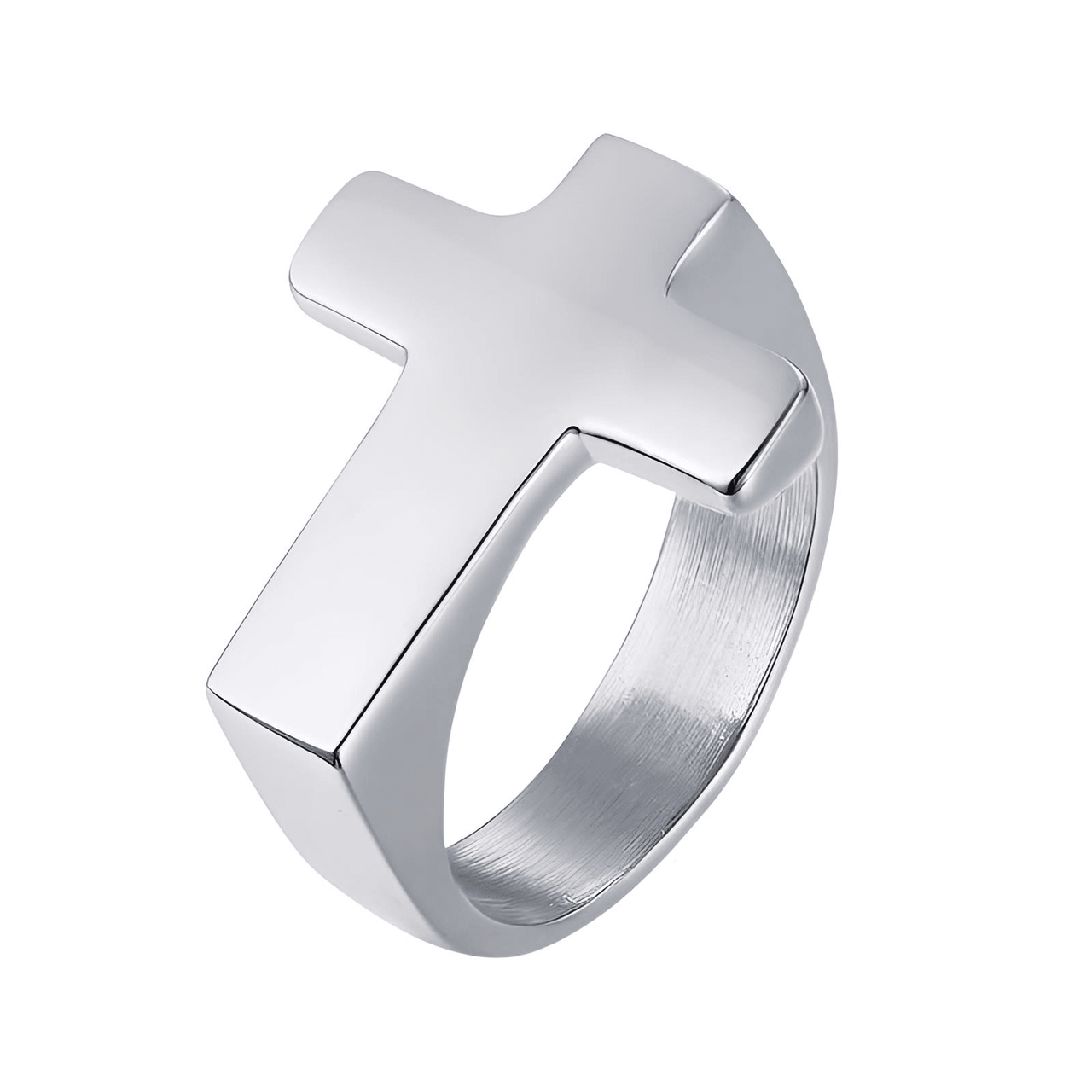 Men's Cross Ring -, Rings , Drestiny , 10, 11, 12, 8, 9, Australia, Black, Canada, Gender_Men, Gold, New Zealand, Rings, Silver, United Kingdom, United States , Drestiny , www.shopdrestiny.com