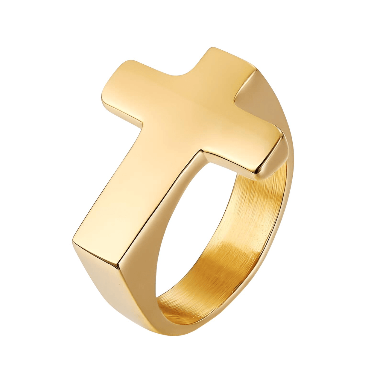 Men's Cross Ring -, Rings , Drestiny , 10, 11, 12, 8, 9, Australia, Black, Canada, Gender_Men, Gold, New Zealand, Rings, Silver, United Kingdom, United States , Drestiny , www.shopdrestiny.com