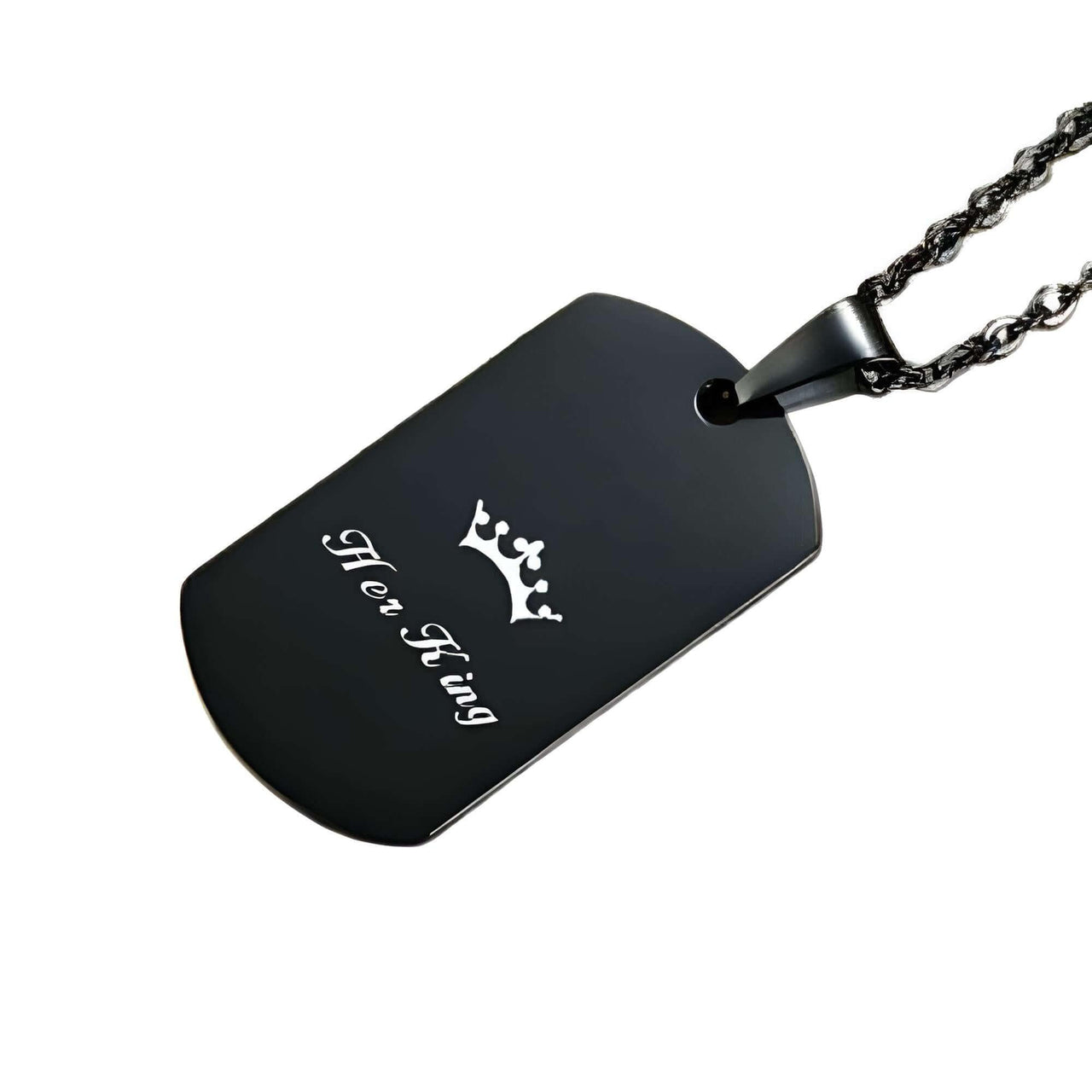 Men's Dog Tag Pendant Necklace With Free Engraving! -, Necklaces , Drestiny , Australia, Black, Canada, Gender_Men, Necklaces, New Zealand, Silver, United Kingdom, United States , Drestiny , www.shopdrestiny.com