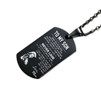 Thumbnail for Men's Dog Tag Pendant Necklace With Free Engraving! -, Necklaces , Drestiny , Australia, Black, Canada, Gender_Men, Necklaces, New Zealand, Silver, United Kingdom, United States , Drestiny , www.shopdrestiny.com