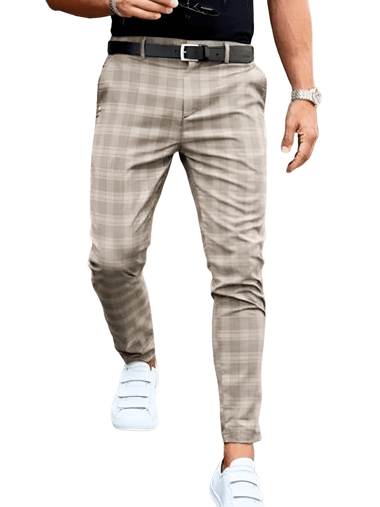 Men's Fashion Plaid Printed Pencil Pants -, Pants , Drestiny , Australia, Black, Casual Pants, Grey, Khaki, L, Light Blue, M, New Zealand, S, United Kingdom, United States, XL, XXL, XXXL , Drestiny , www.shopdrestiny.com