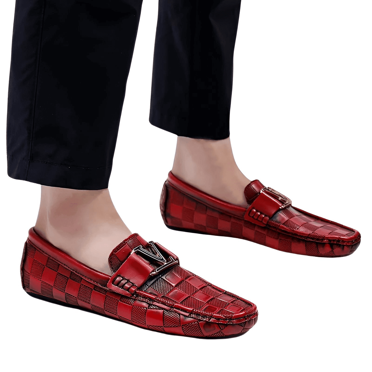 Men's High Quality Genuine Leather Crocodile Pattern Boat Shoes -, Loafers , Drestiny , 10, 10.5, 6.5, 7, 7.5, 8, 8.5, 9, 9.5, Australia, Black, Blue, Brown, Canada, Loafers, New Zealand, Red, United Kingdom, United States, White , Drestiny , www.shopdrestiny.com