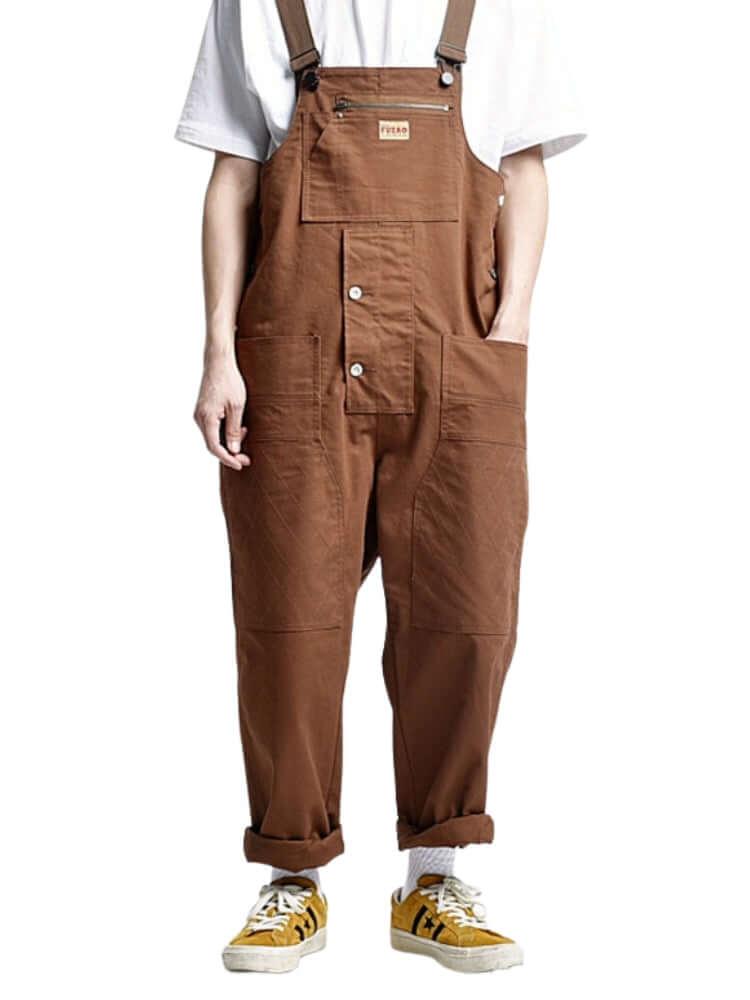 Men's High Quality Multi Pocket Streetwear Overalls -, Overalls , Drestiny , Army Green, Australia, Black, Brown, Casual Pants, FR, L, M, Overalls, United Kingdom, United States, XL, XXL , Drestiny , www.shopdrestiny.com