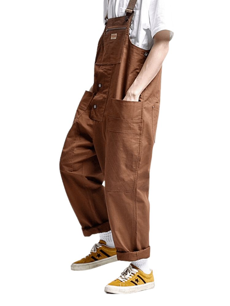 Men's High Quality Multi Pocket Streetwear Overalls -, Overalls , Drestiny , Army Green, Australia, Black, Brown, Casual Pants, FR, L, M, Overalls, United Kingdom, United States, XL, XXL , Drestiny , www.shopdrestiny.com