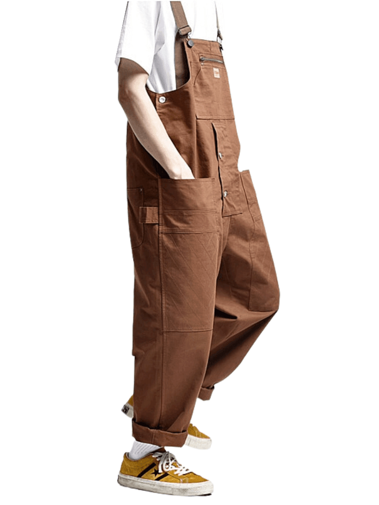 Men's High Quality Multi Pocket Streetwear Overalls -, Overalls , Drestiny , Army Green, Australia, Black, Brown, Casual Pants, FR, L, M, Overalls, United Kingdom, United States, XL, XXL , Drestiny , www.shopdrestiny.com