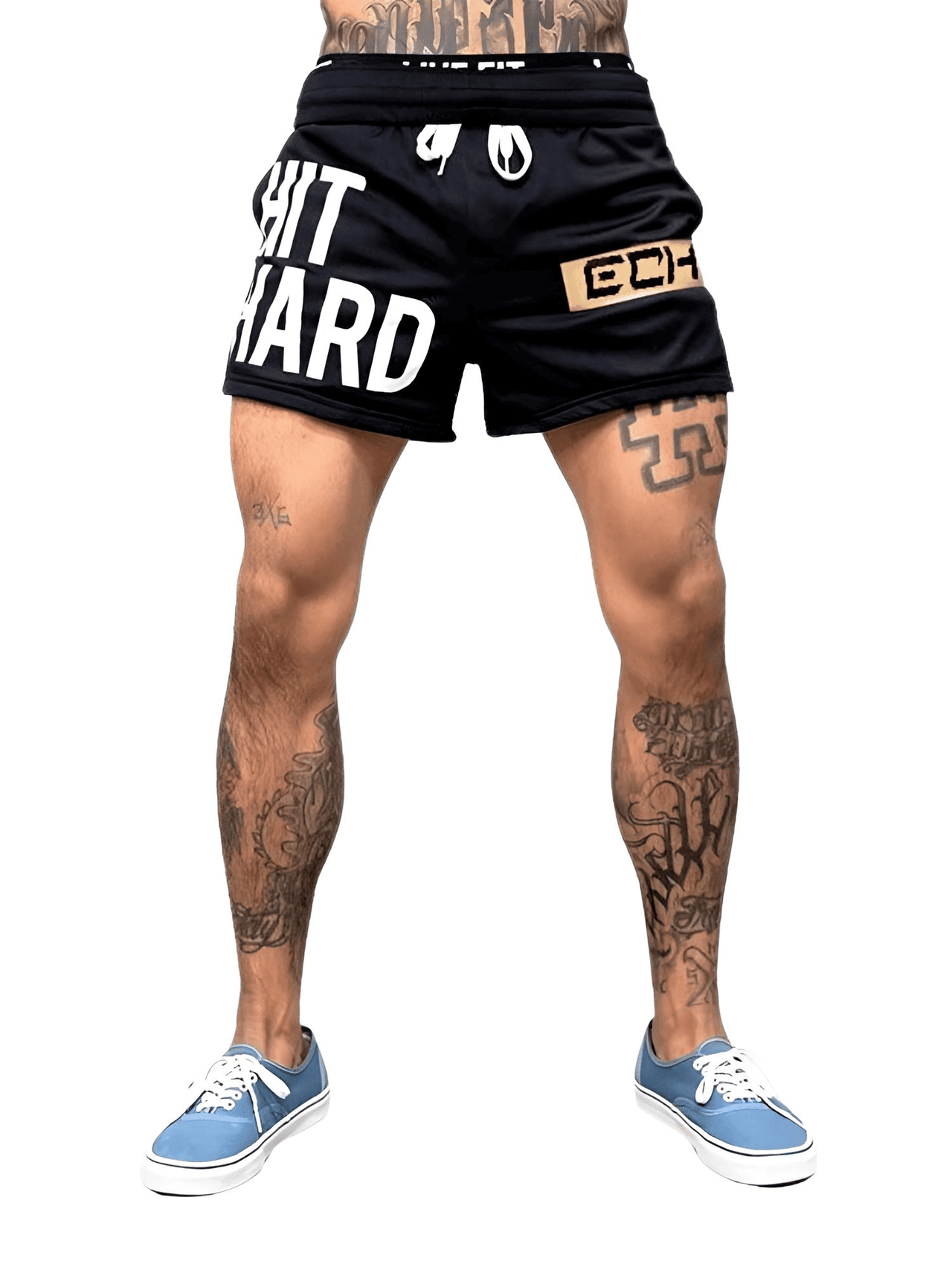 Men's Hit HARD Gym Shorts -, Shorts , Drestiny , Army Green, Australia, Black, Blue, Canada, Gender_Men, Grey, L, M, Navy, New Zealand, Red, S, Shorts, United Kingdom, United States, White, XL, XS , Drestiny , www.shopdrestiny.com