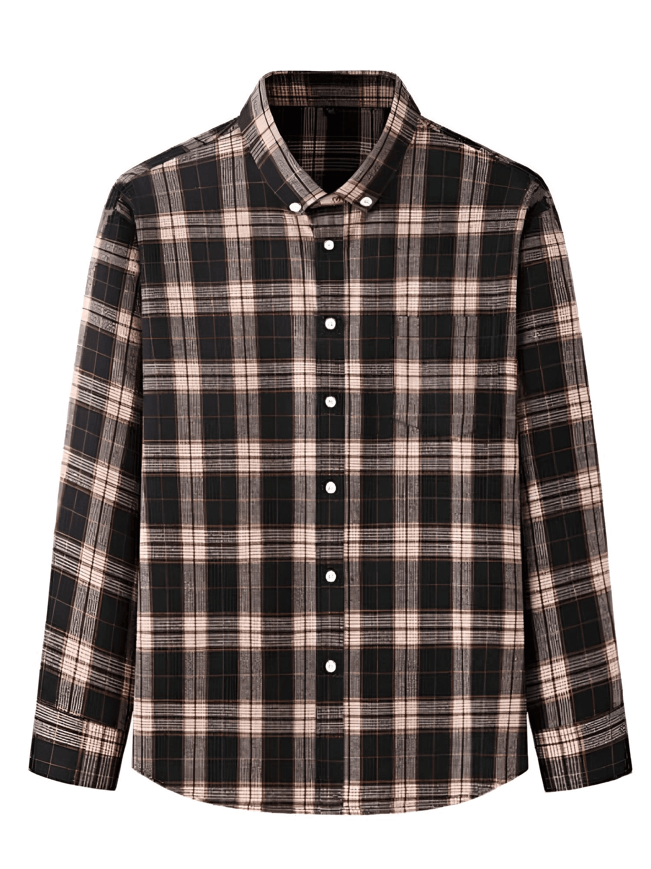 Men's Long Sleeve Classic Plaid Shirt - Plus Sizes! -, Shirts , Drestiny , 10XL, 4XL, 5XL, 6XL, 7XL, 8XL, Australia, Beige, Black, Blue, Brown, Canada, Casual Shirts, Coffee, Dark Blue, Dress Shirts, FR, Grey, Khaki, L, Long Sleeves, Navy, New Zealand, Red, United Kingdom, United States, XL, XXL, XXXL, Yellow , Drestiny , www.shopdrestiny.com